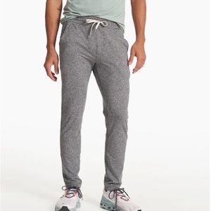 Vuori Ponto Performance Pant. Men’s Medium. Heather Grey.